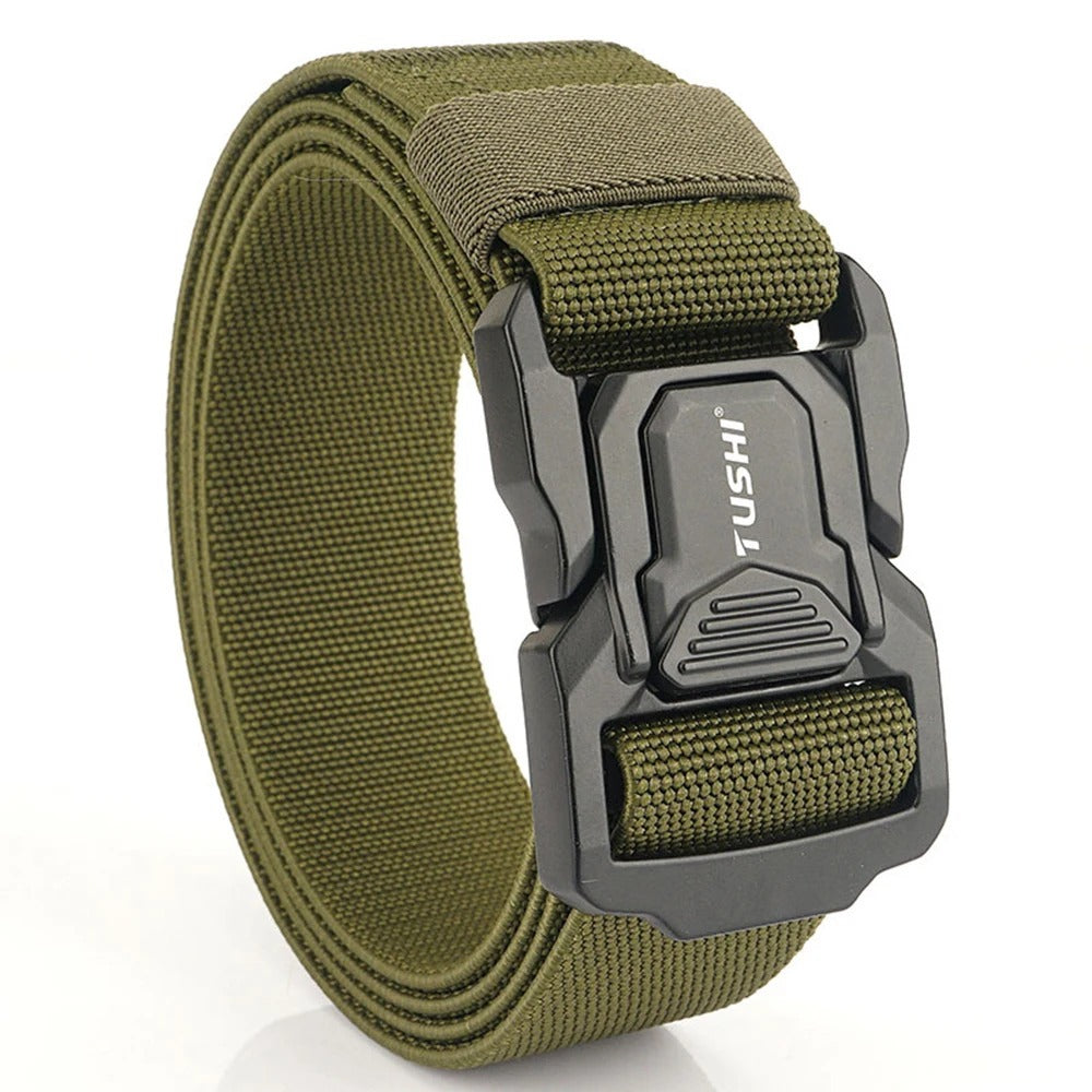 Brand Military Tactical Belt Specially Designed For The Military's Metal Buckle Adjustable Belt
