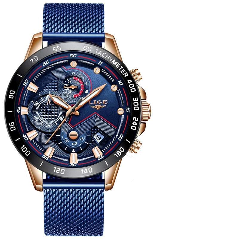 Herren Gold Quarz Uhr – Ein richtiges Zeitmesser!