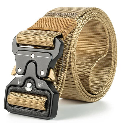 Quick-release tactical belt for outdoor activities, military belt