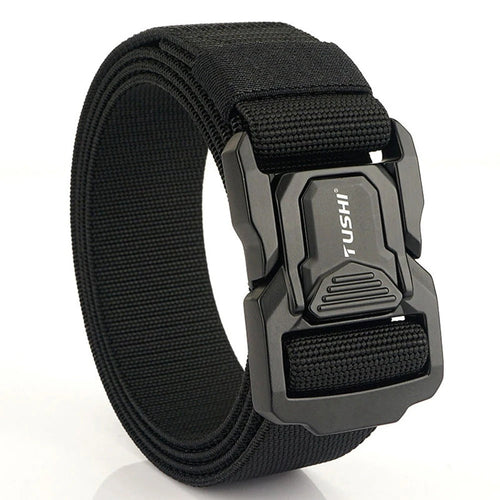 Brand Military Tactical Belt Specially Designed For The Military's Metal Buckle Adjustable Belt
