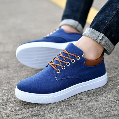 Magnus - Men’s Sneakers with a Crisp White Sole