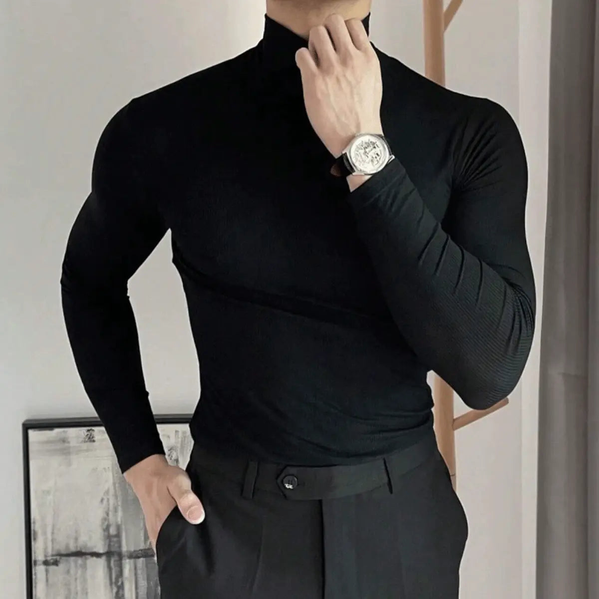 Clark® Snug High Neck Pullover für Männer (Sonderangebot)