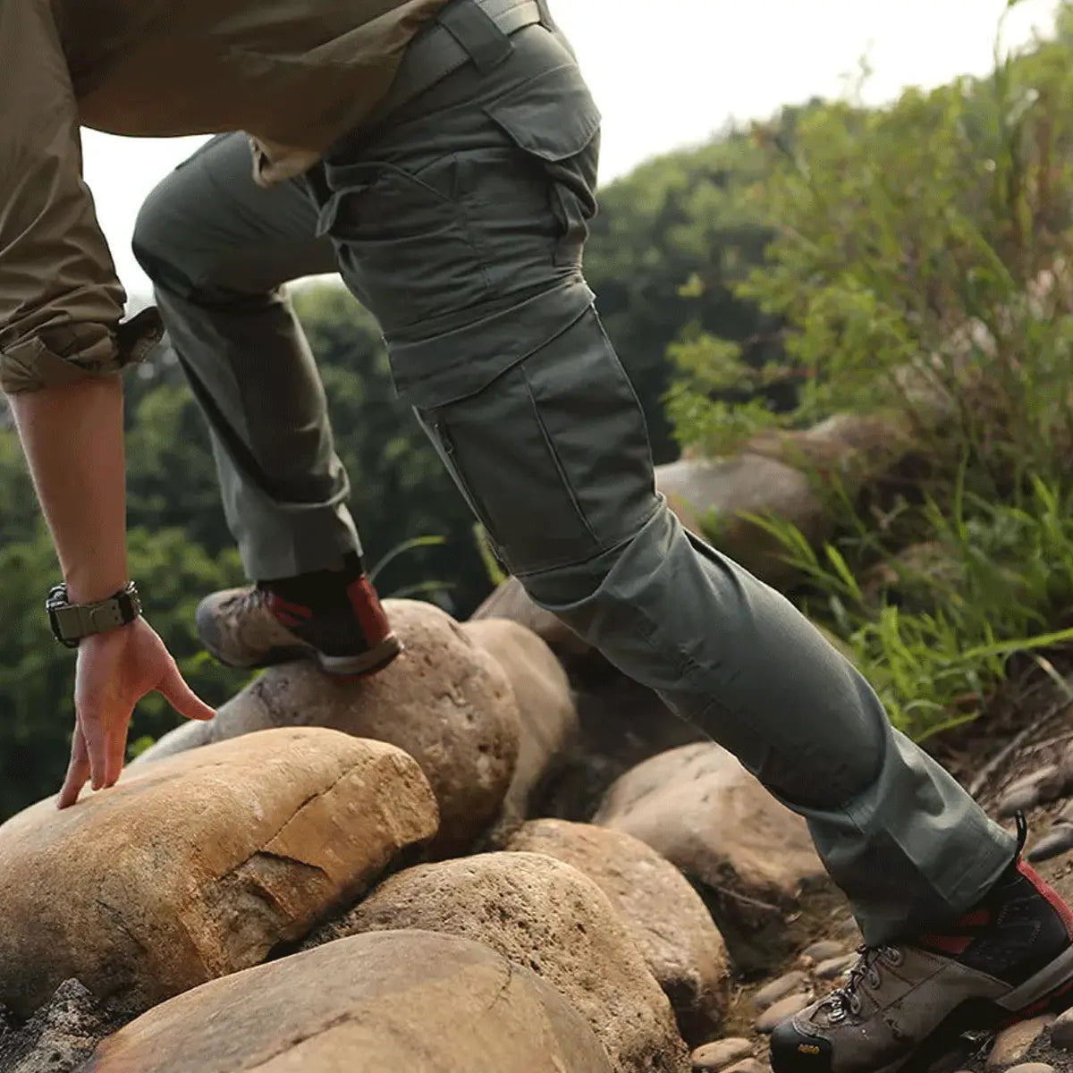 Kampfbereite taktische Hose von WarriorWear® (+ kostenloser taktischer Gürtel)