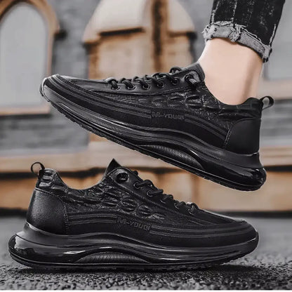 Drako® Herren Croc Skin Sneakers