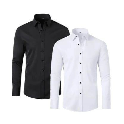 Herren Slim Fit UltraTech™ Hemd (Kaufe eins, bekomme eins gratis!)