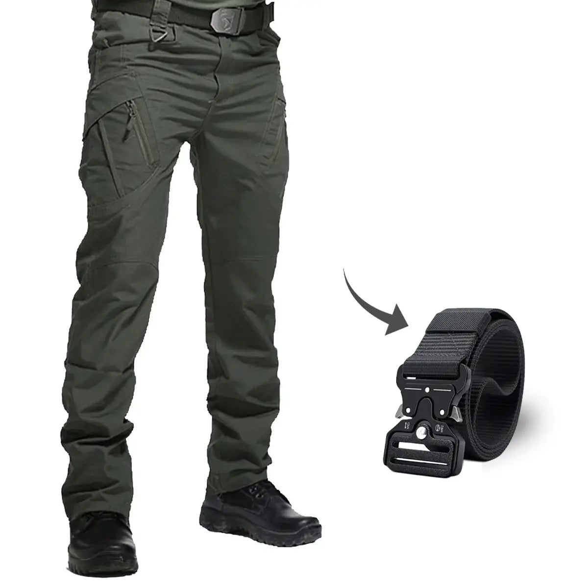 Kampfbereite taktische Hose von WarriorWear® (+ kostenloser taktischer Gürtel)