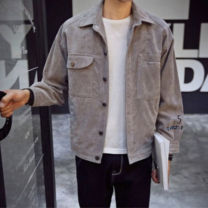 Herren Cordhemdjacke – Perfekt für einen richtigen britischen Look!