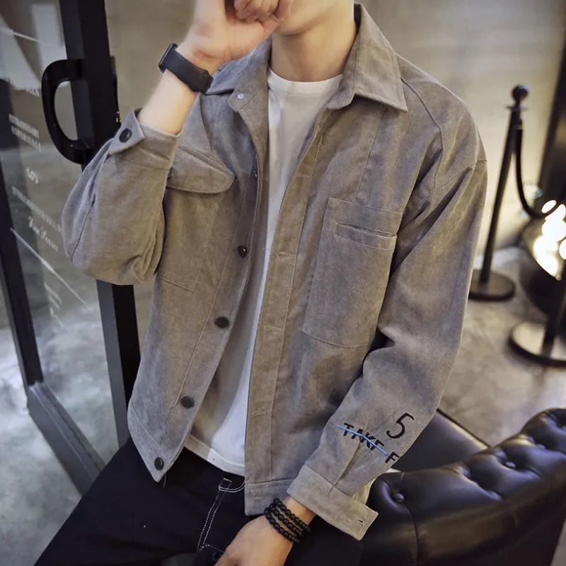 Herren Cordhemdjacke – Perfekt für einen richtigen britischen Look!