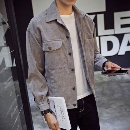 Herren Cordhemdjacke – Perfekt für einen richtigen britischen Look!