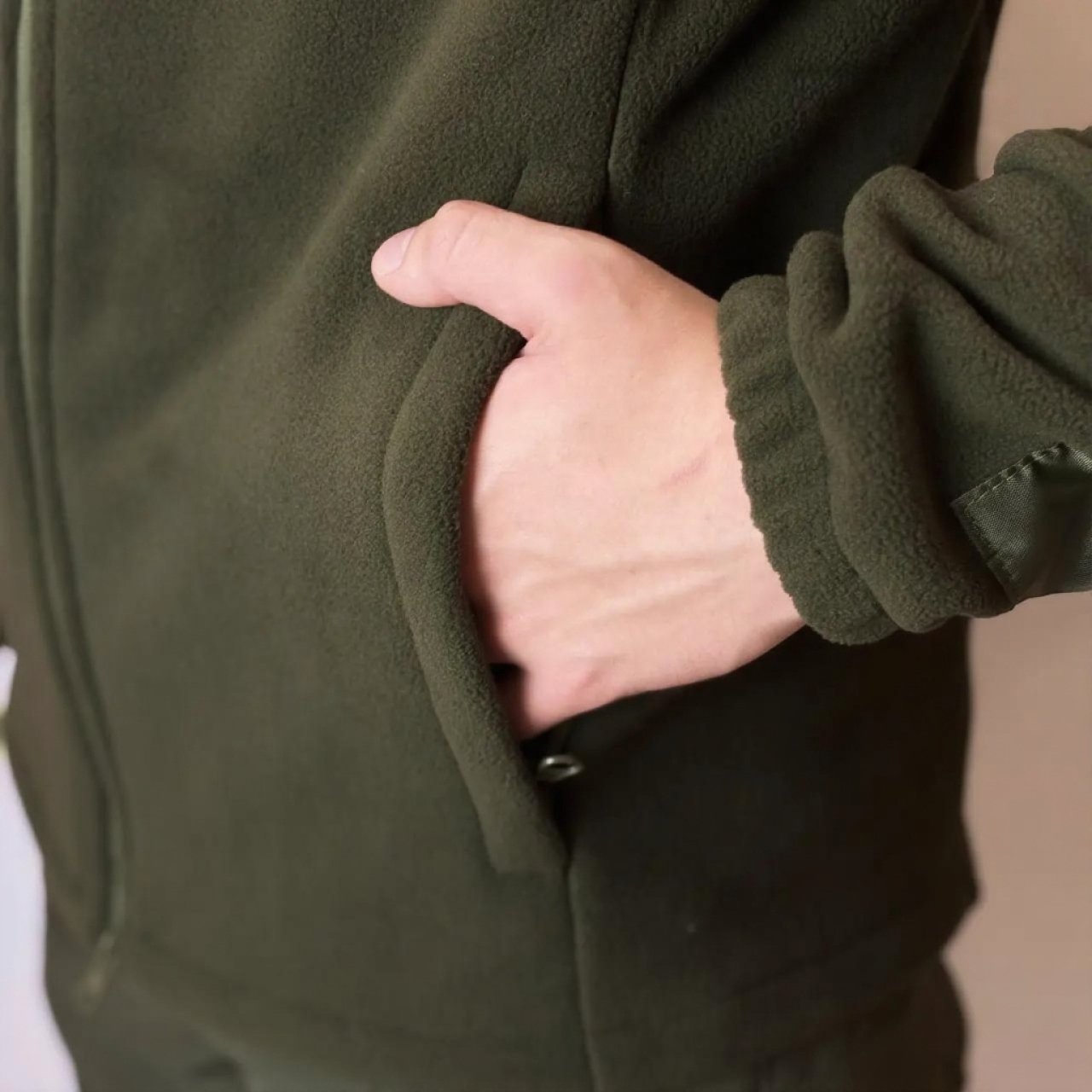 CRAFTECH THERMACORE Gen 1.2 Olive-Green Tactical Fleece Jacket